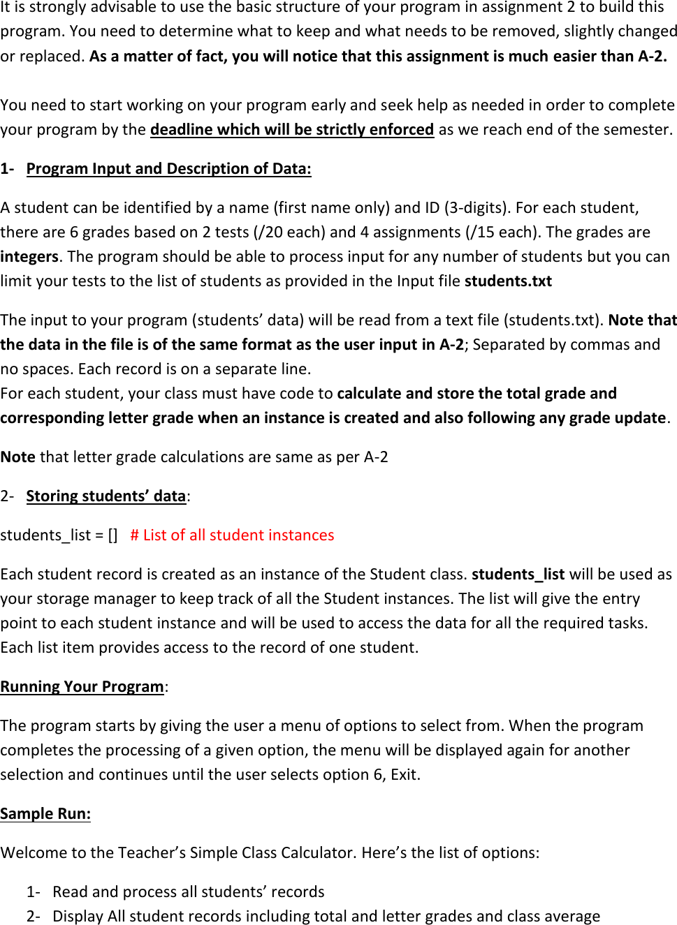 Page 2 of 3 - A-3 Instructions