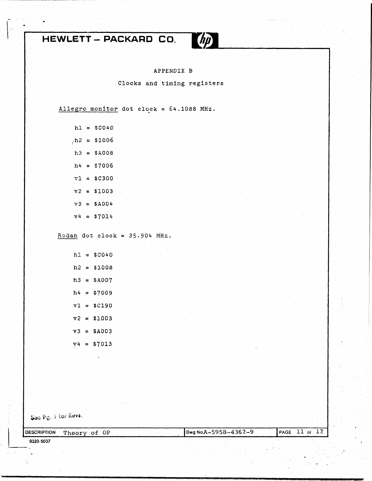 Page 11 of 12 - A-5958-4362-9_Series_300_Display_Color_Card_Theory_of_Operation_Oct85 A-5958-4362-9 Series 300 Display Color Card Theory Of Operation Oct85
