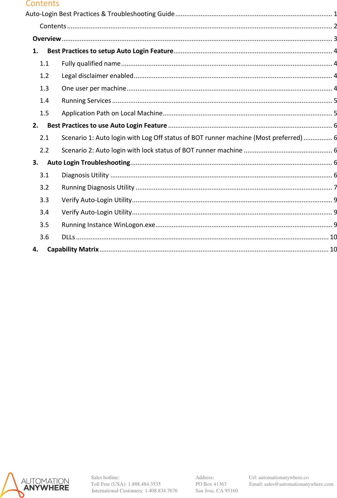 Page 2 of 11 - AAE Auto Login Best Practice Troubleshooting Guide[1]