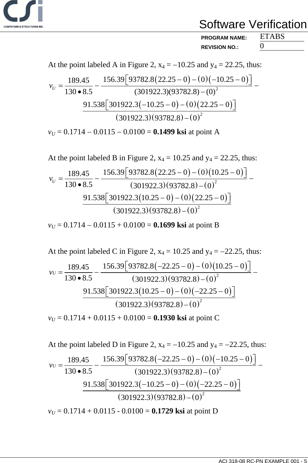 Page 5 of 6 - ACI 318-08 RC-PN Example 001