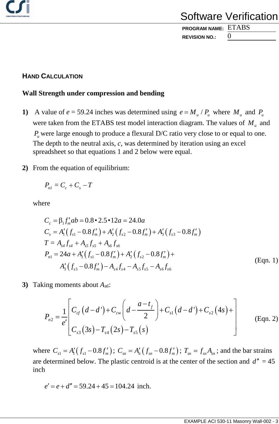 Page 3 of 4 - Contents ACI 530-11 Masonry-WALL-002