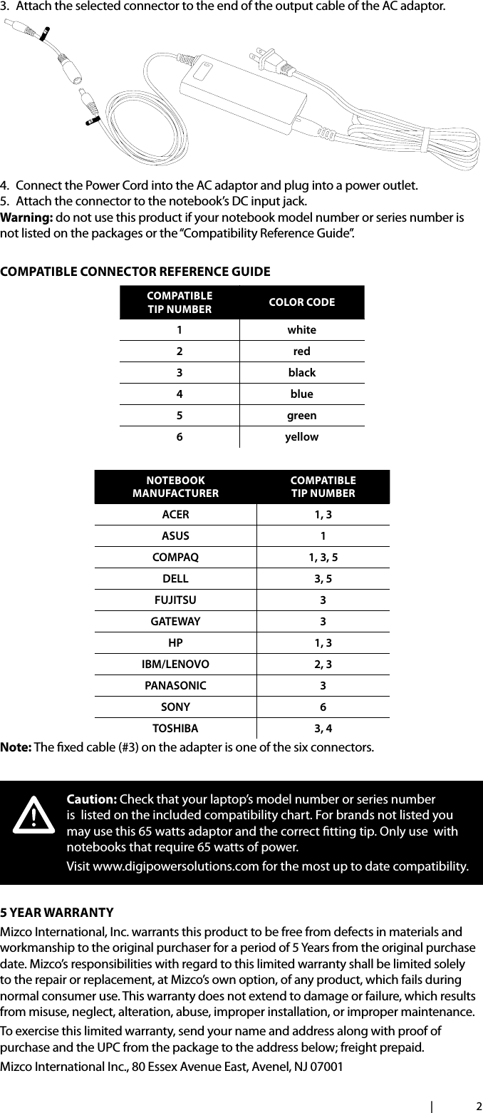 Page 5 of 12 - AC-SPS65 Manual Rev3page3
