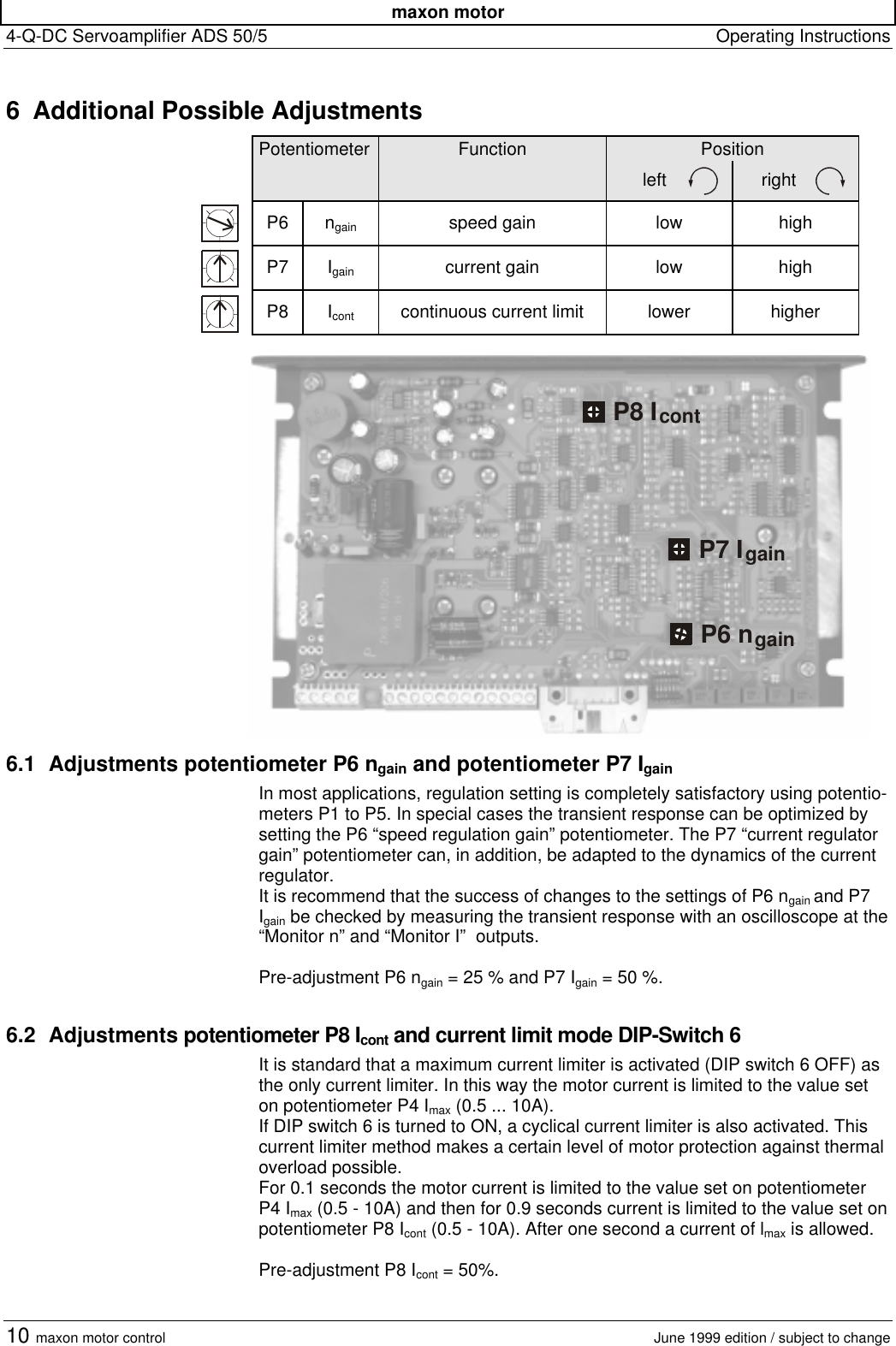Page 10 of 12 - ADS50-5E ADSUser Manual