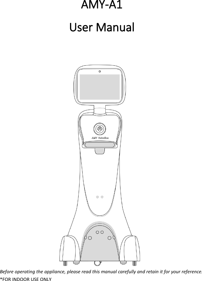 Page 1 of 11 - AMY-A1-User Manual-V190320