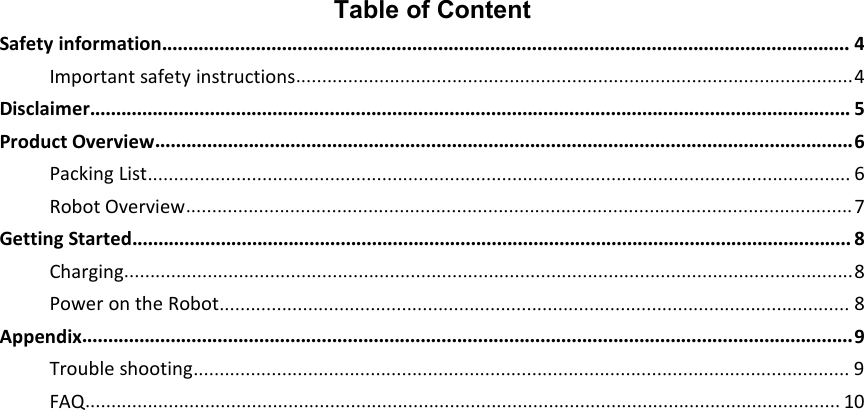 Page 3 of 11 - AMY-A1-User Manual-V190320