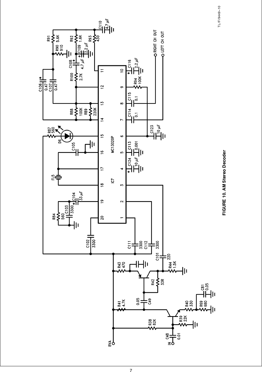 Page 7 of 12 - DS8911 AM/FM/TV Sound Up-Conversion Frequency Synthesizer AN-0512