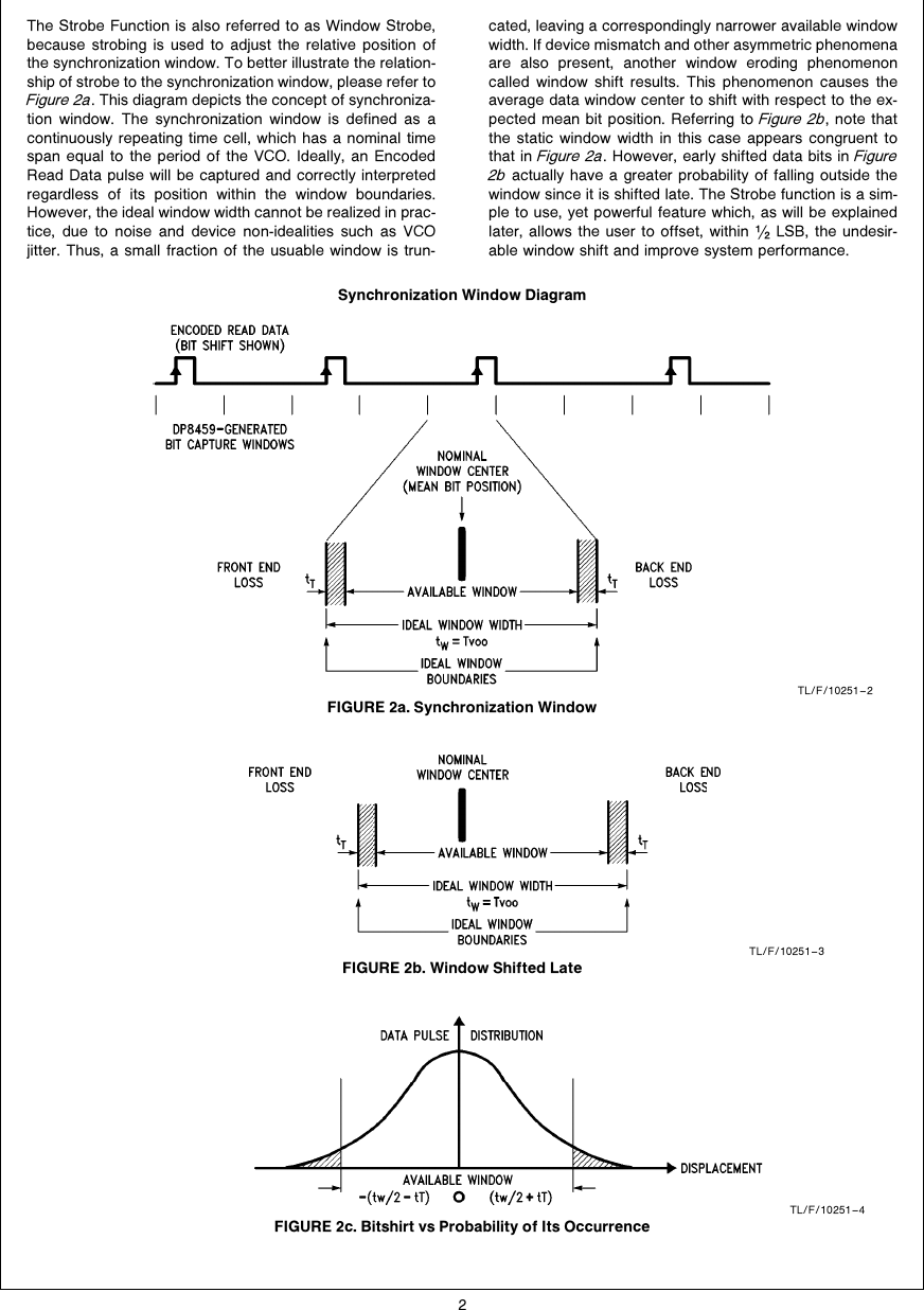 Page 2 of 10 - DP8459 Window Strobe Function AN-0578