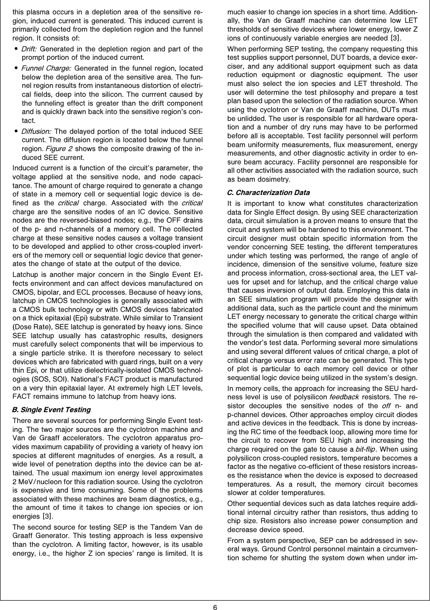 Page 6 of 10 - Radiation Design Considerations Using CMOS Logic AN-0926