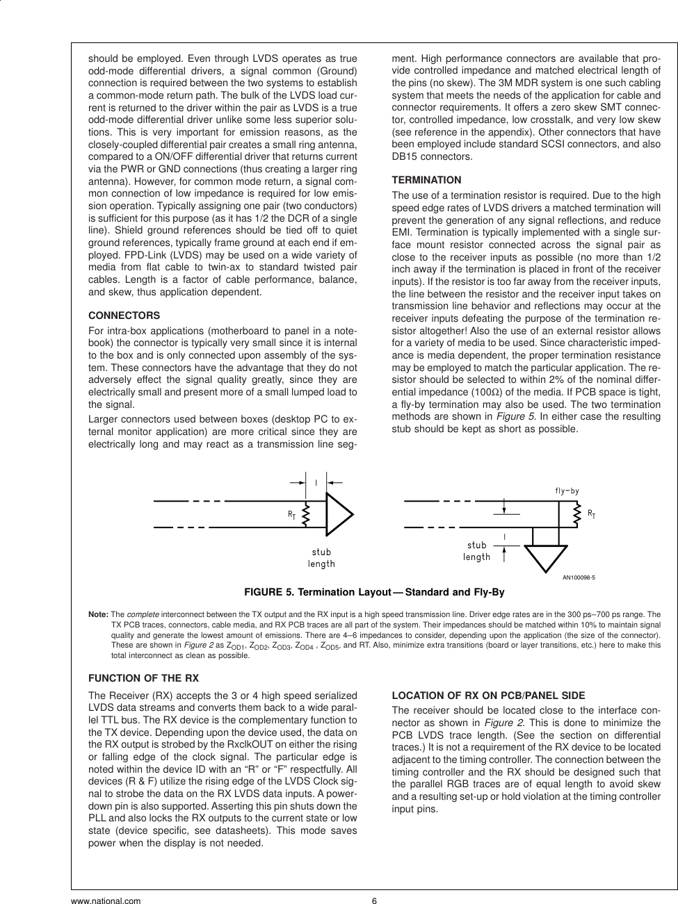 Page 6 of 11 - Application Note 1085 FPD-Link PCB And Interconnect Design-In Guidelines AN-1085