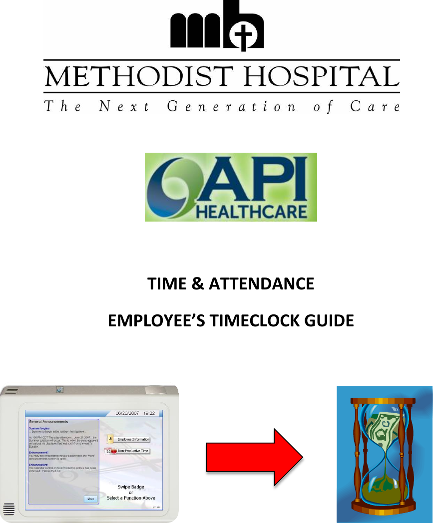 API Employee Timeclock Guide
