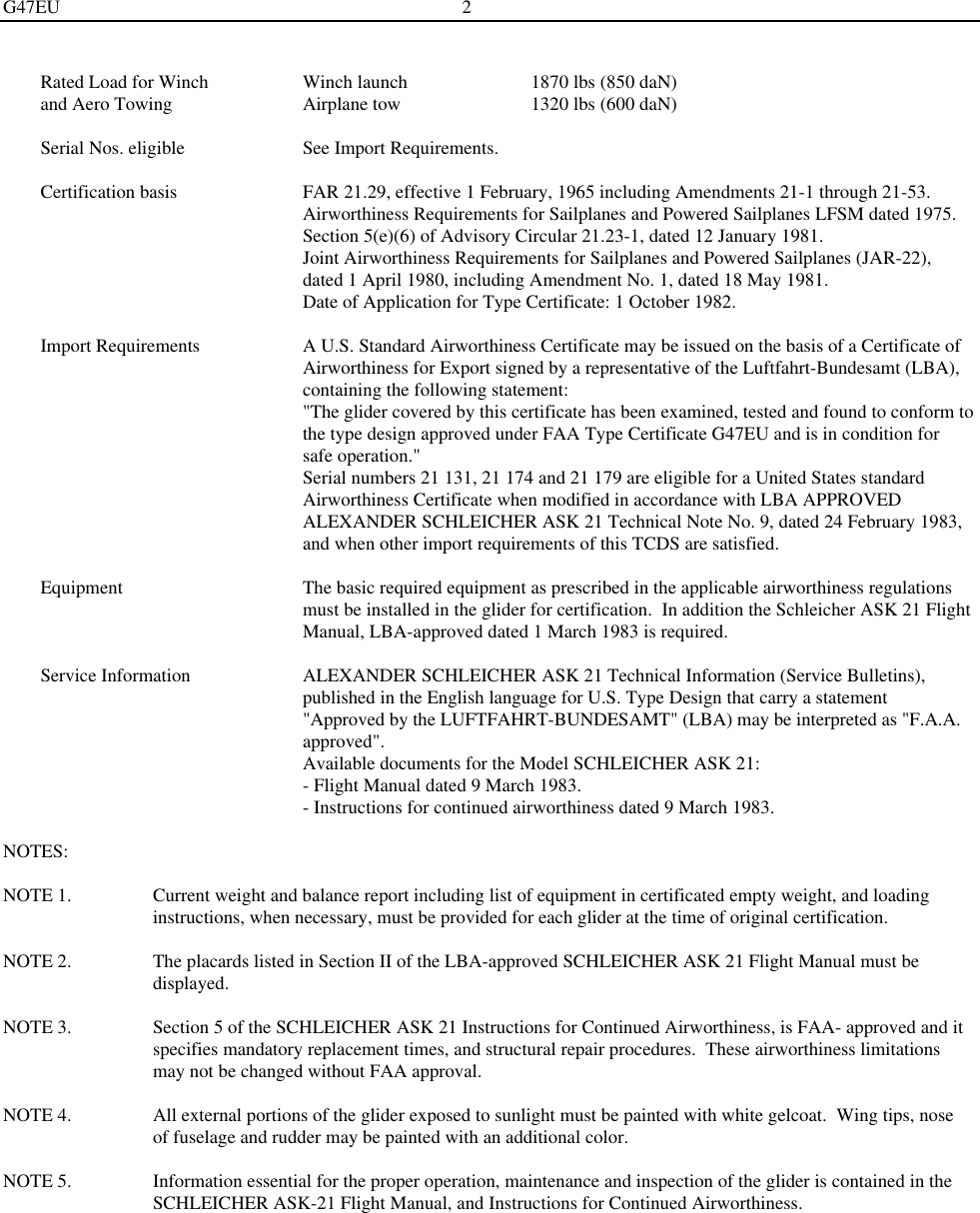 Page 2 of 3 - G47eu ASK-21 Type Certification