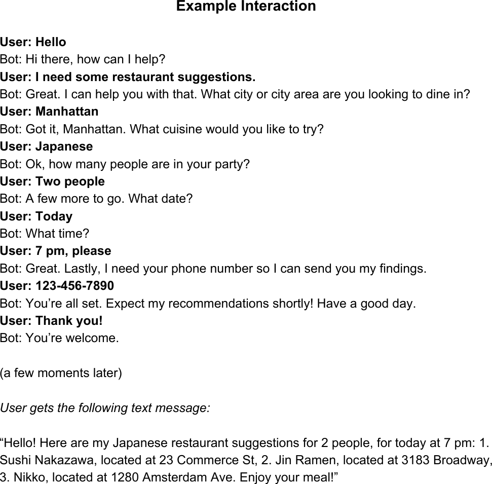 Page 4 of 5 - AWS-Cloud-Dining-Concierge-Chatbot-Part2-Instructions