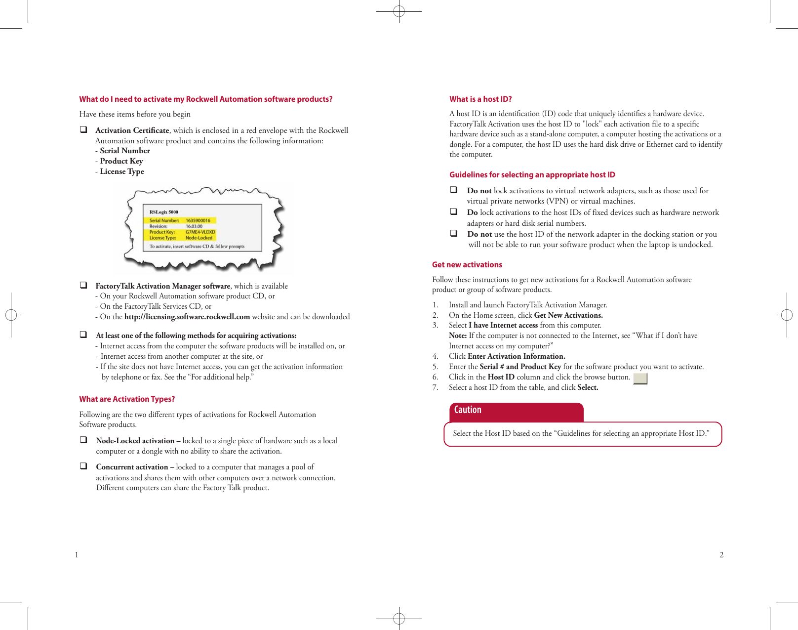 Page 2 of 4 - Activation Rockwell Software Products Instructions