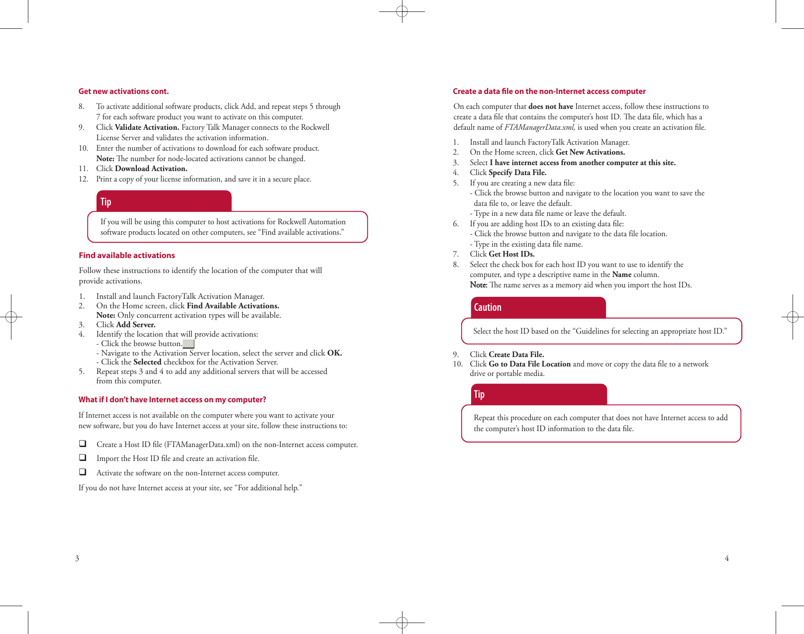Page 3 of 4 - Activation Rockwell Software Products Instructions