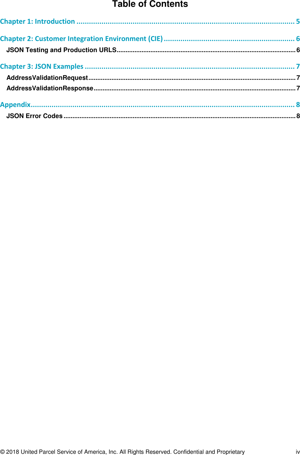 Page 4 of 8 - Address Validation City, State, Zip JSON Developer Guide