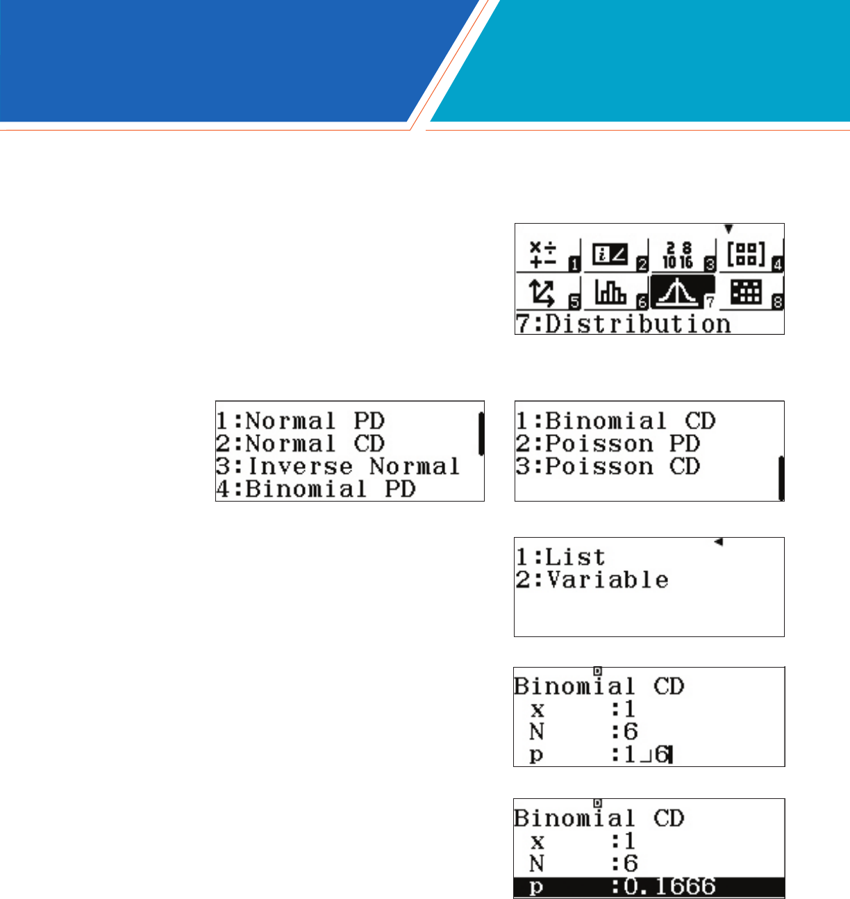 Poisson Probability Distribution (PDF) & List on Casio Classwiz fx-991EX fx-570EX  