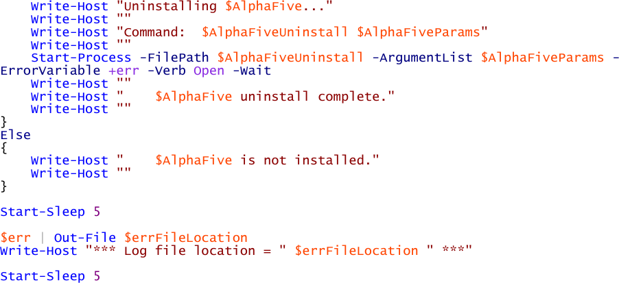 Page 3 of 3 - Alpha Five V6 Manual