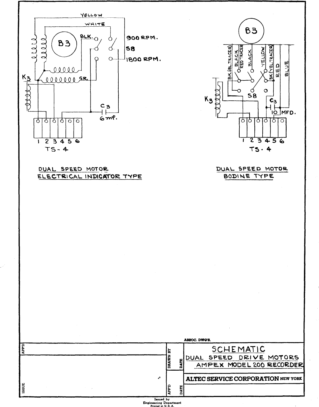 Page 7 of 11 - Ampex-200 200A-drawings Schematics