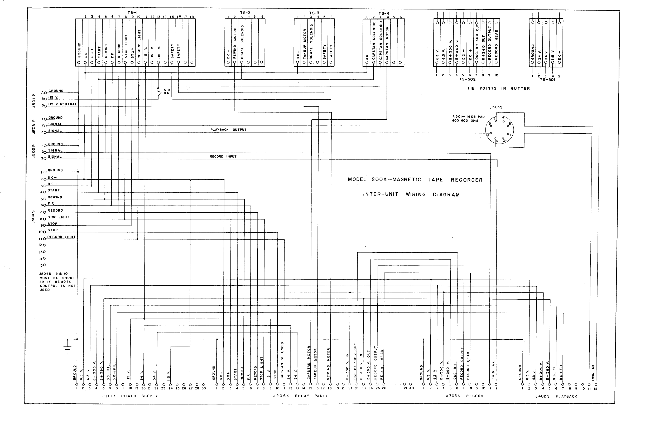 Page 8 of 11 - Ampex-200 200A-drawings Schematics