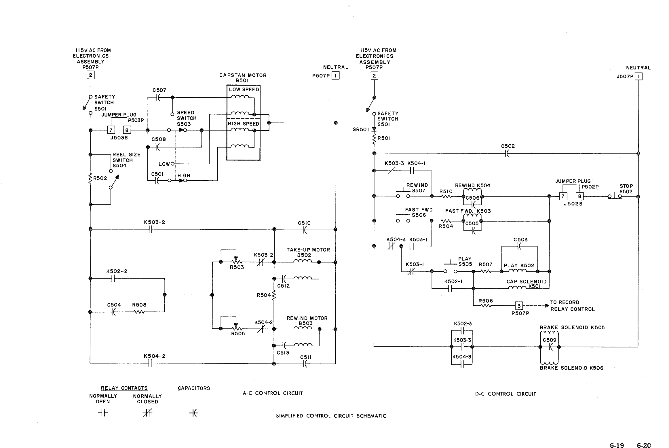 Page 1 of 4 - Ampex 351 Schematics 1962