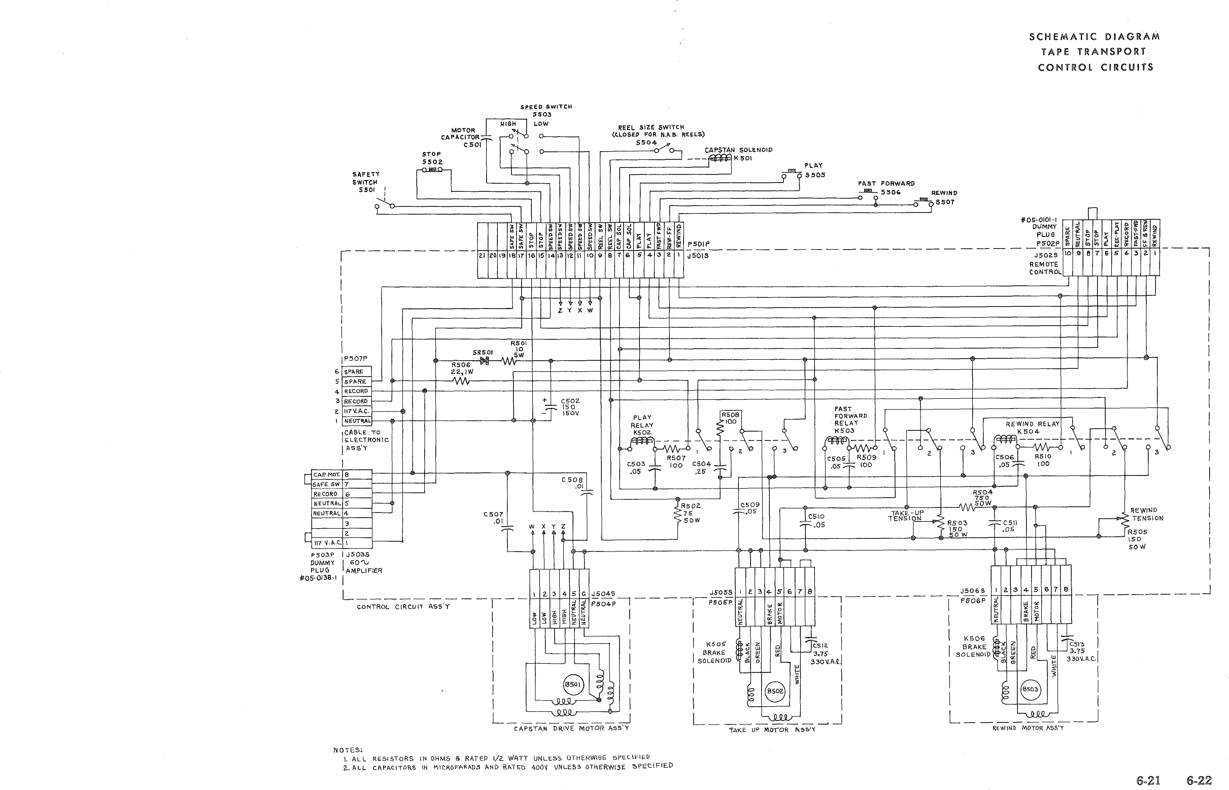 Page 2 of 4 - Ampex 351 Schematics 1962