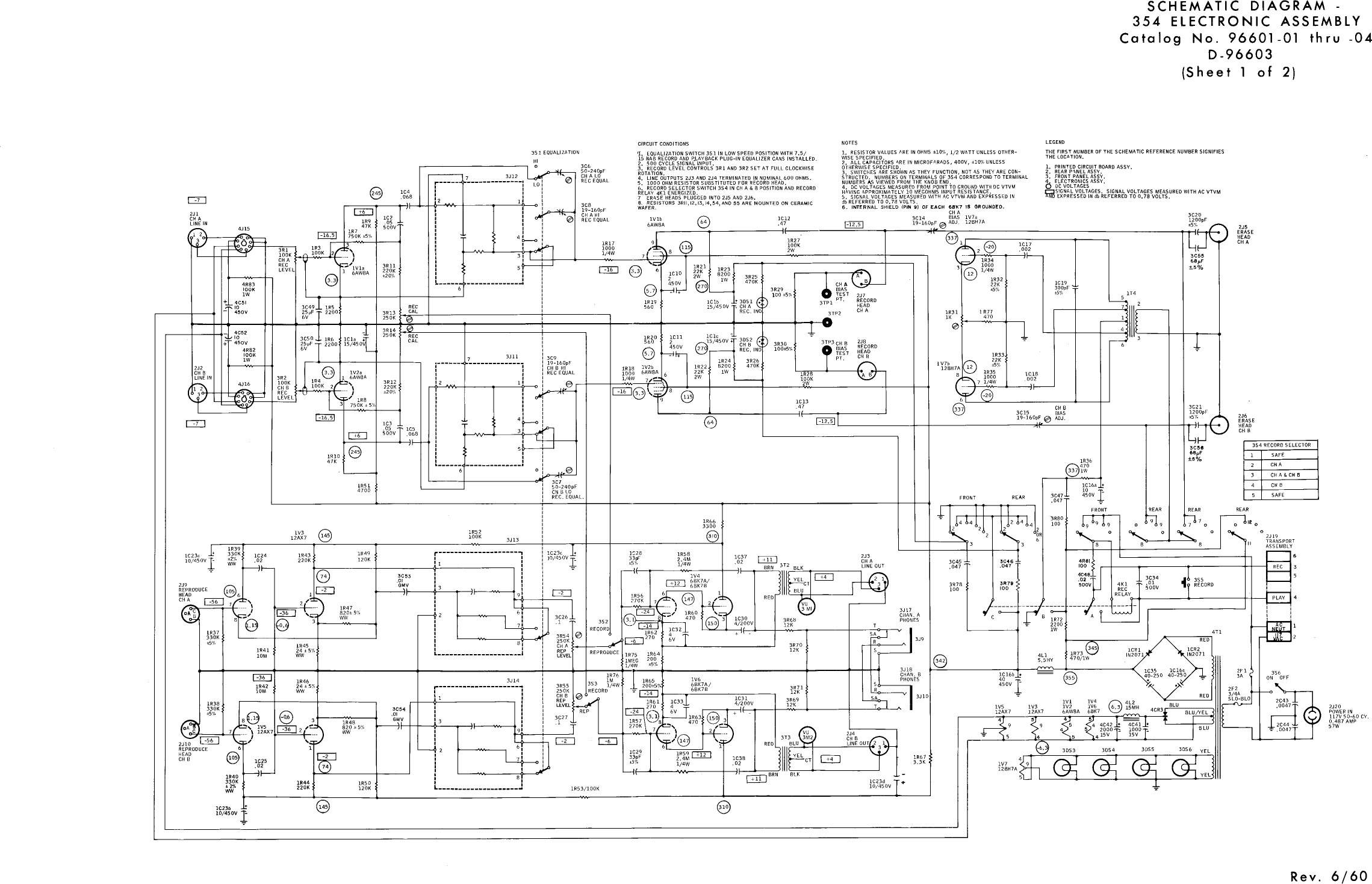 Page 4 of 5 - Ampex 354 Electronics