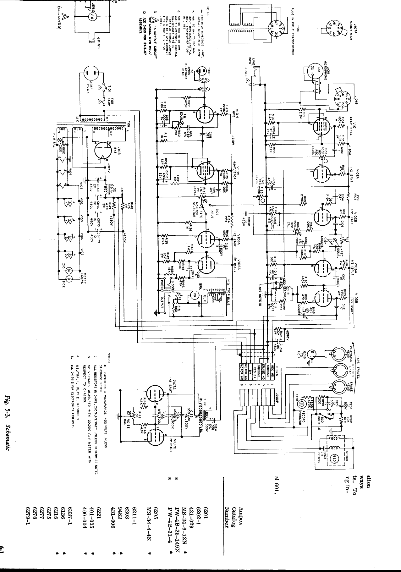 Page 2 of 9 - Ampex-601-details