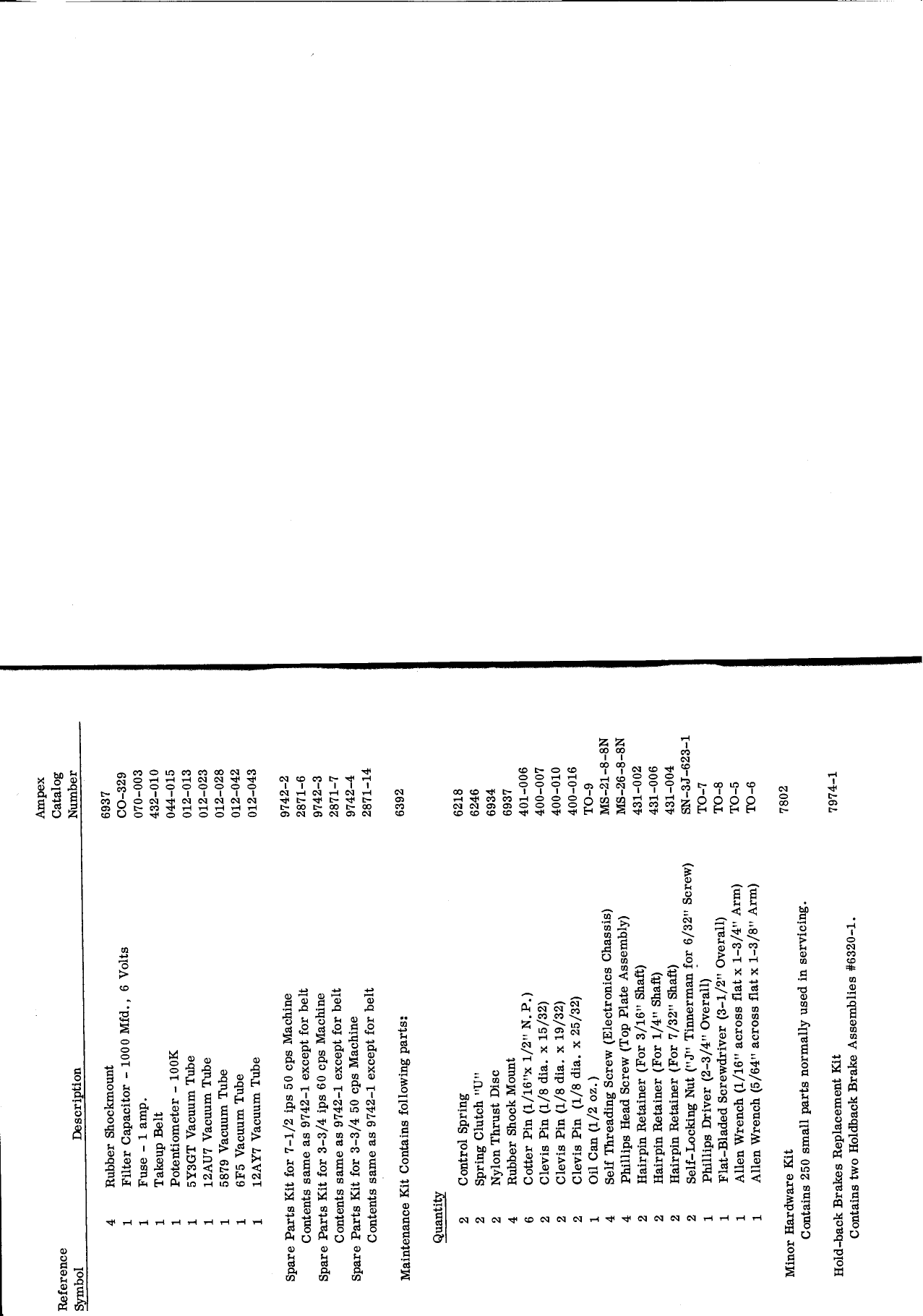 Page 9 of 9 - Ampex-601-details