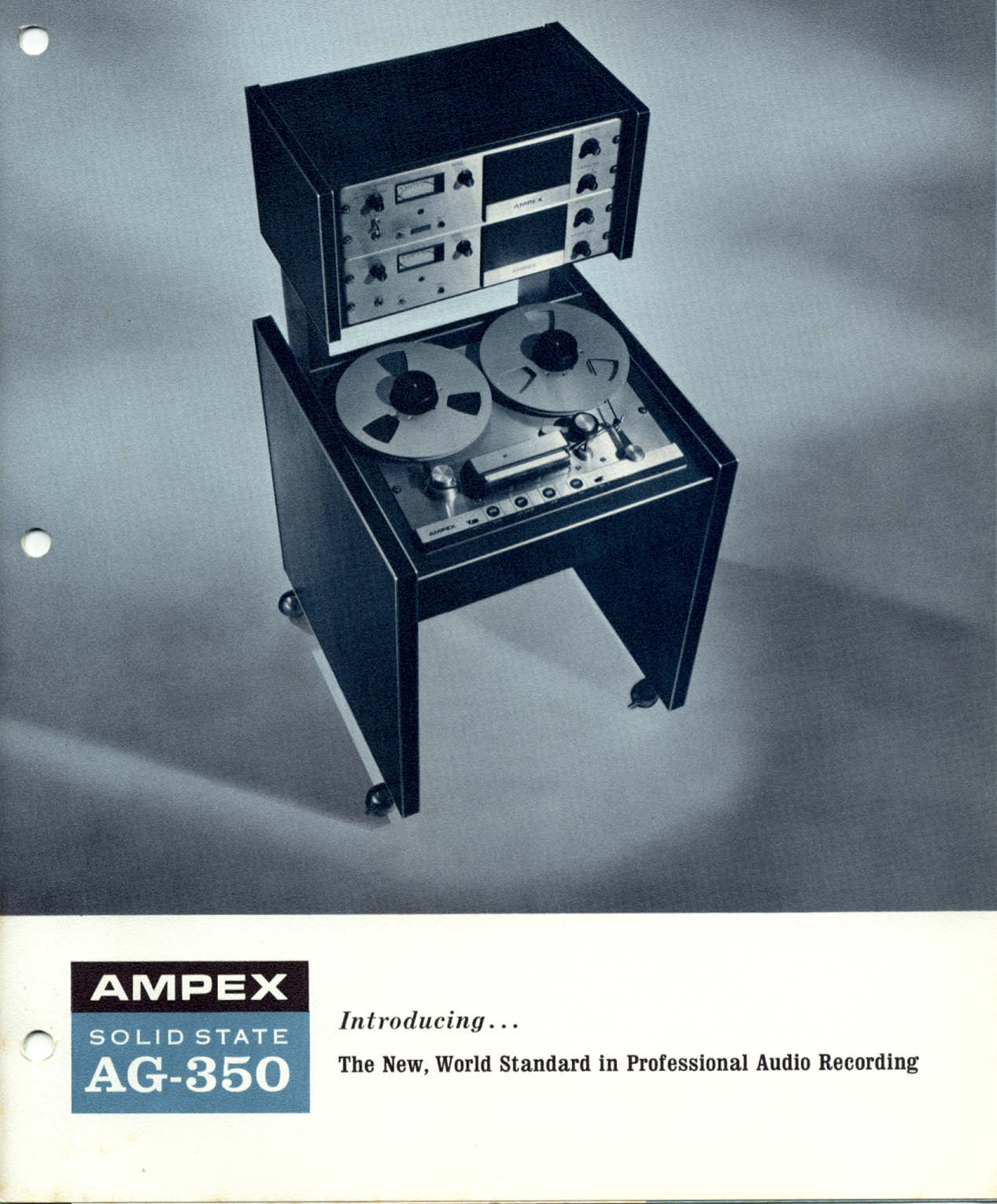 Page 1 of 8 - Ampex-AG-350 Brochure