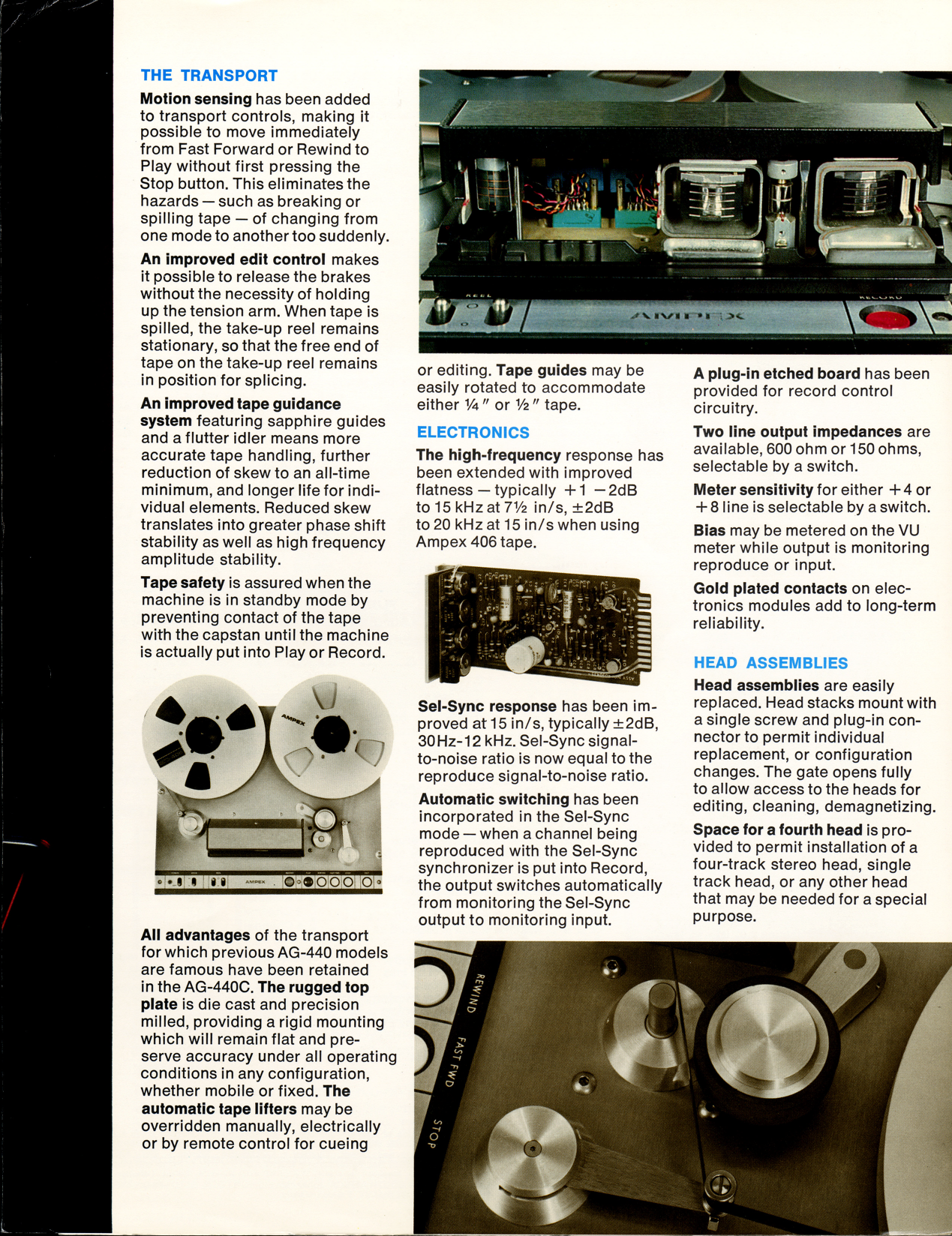Page 4 of 6 - Ampex-AG-440C Brochure