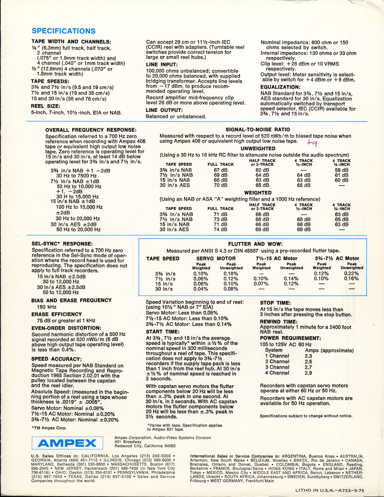 Page 6 of 6 - Ampex-AG-440C Brochure