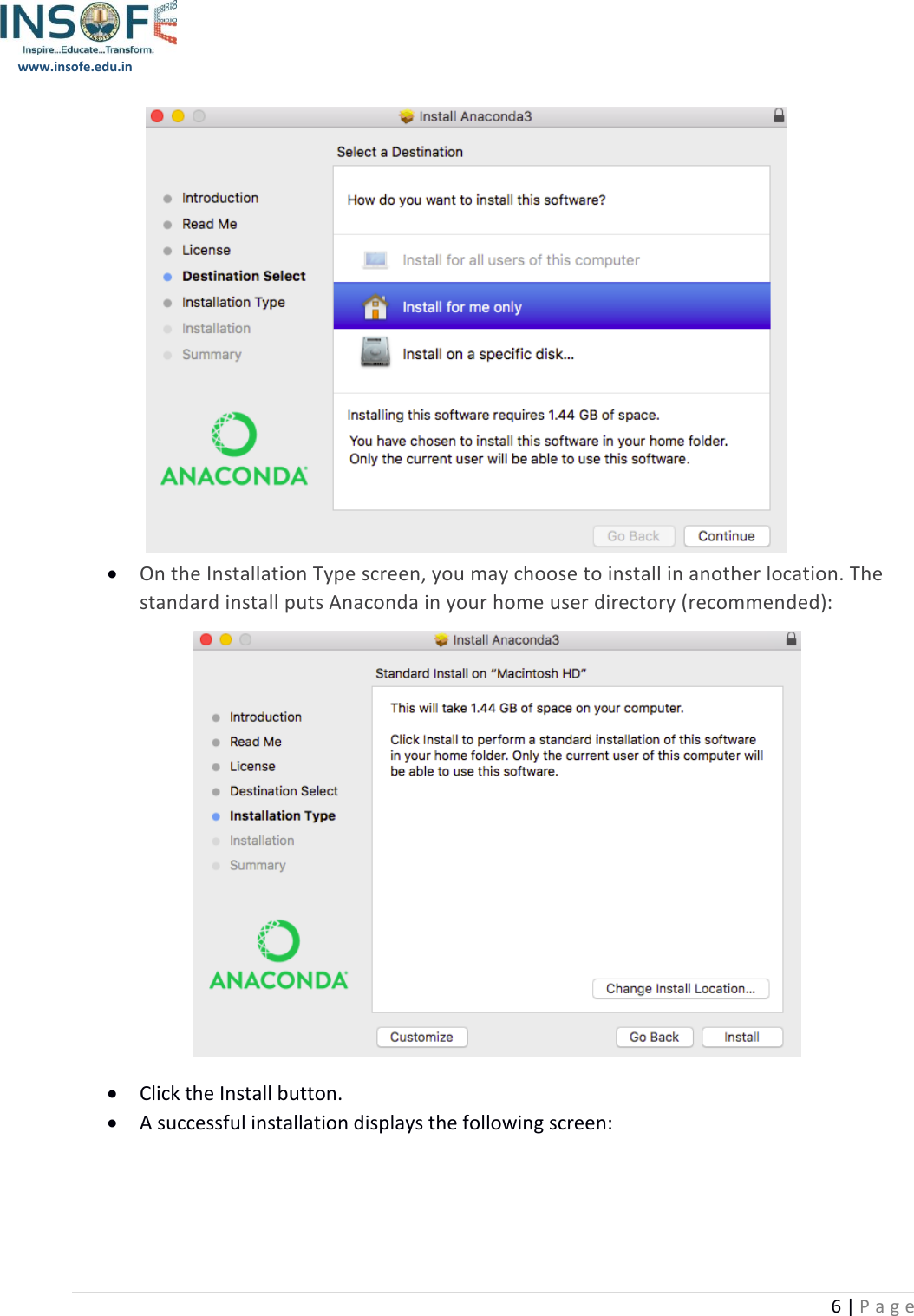 Page 6 of 7 - Anaconda Python And Libraries Installation Guide