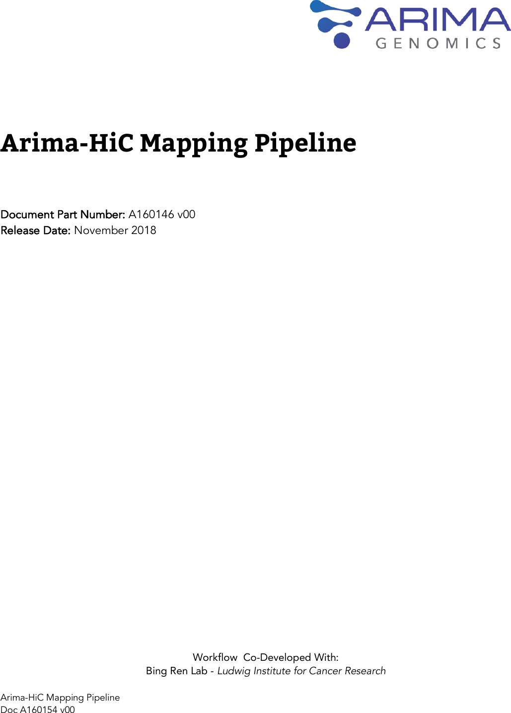 Page 1 of 6 - Arima Mapping User Guide A160146 V00