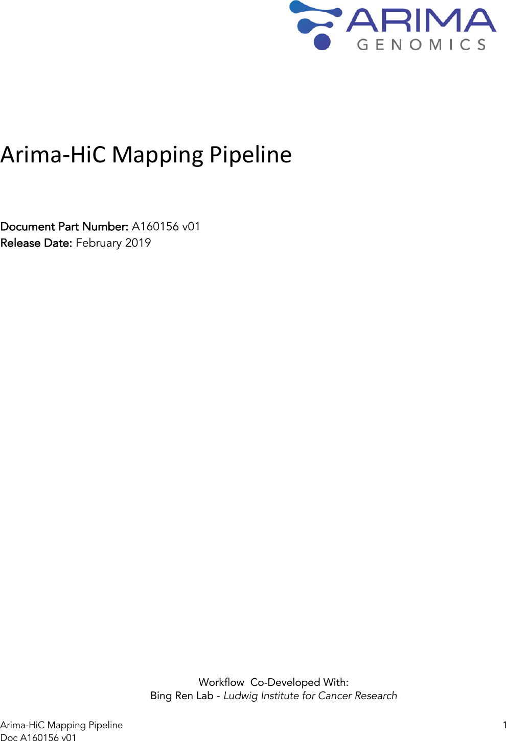 Page 1 of 8 - Arima Mapping User Guide A160156 V01