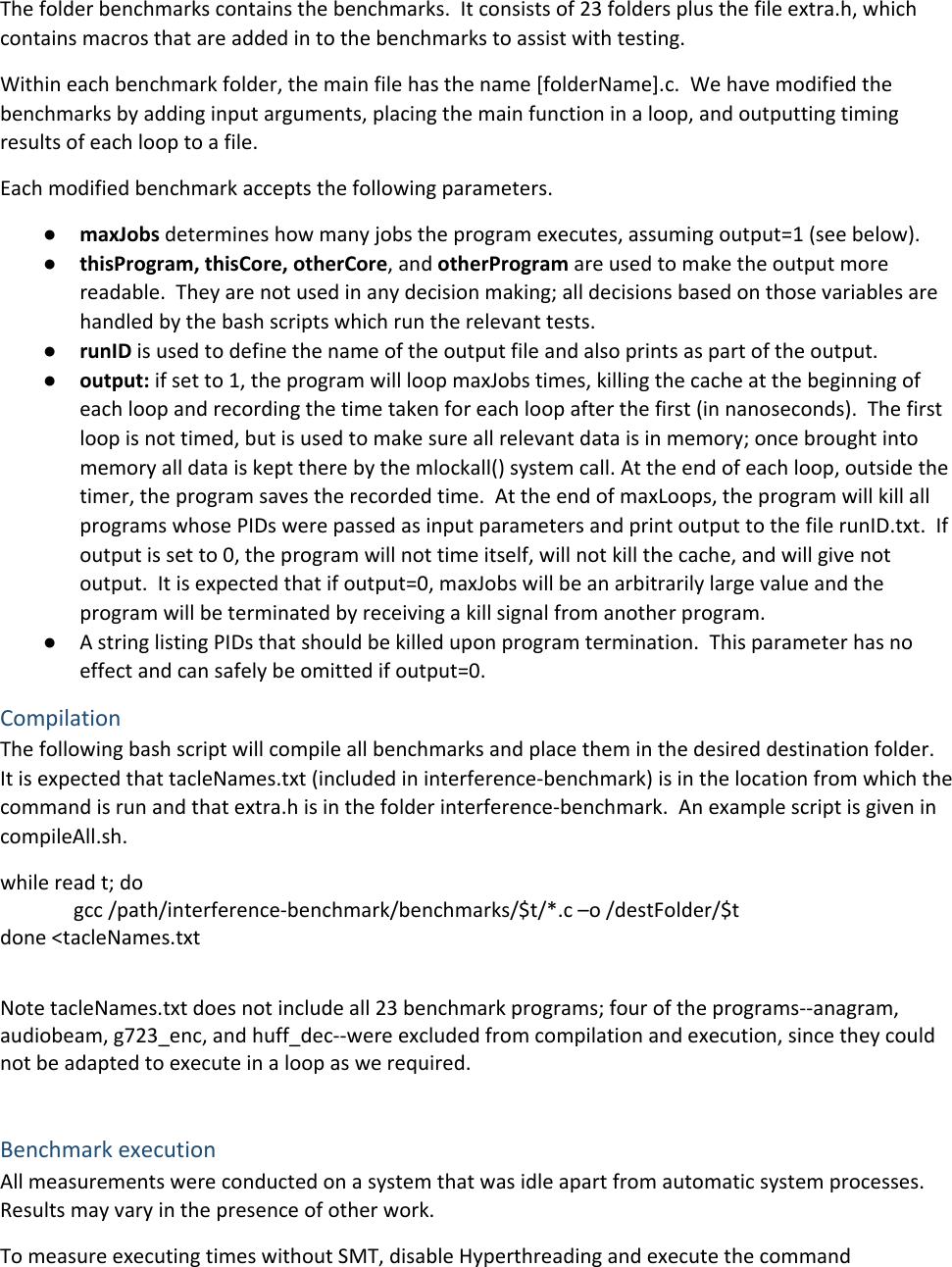 Page 2 of 4 - Artifact Evaluation Instructions