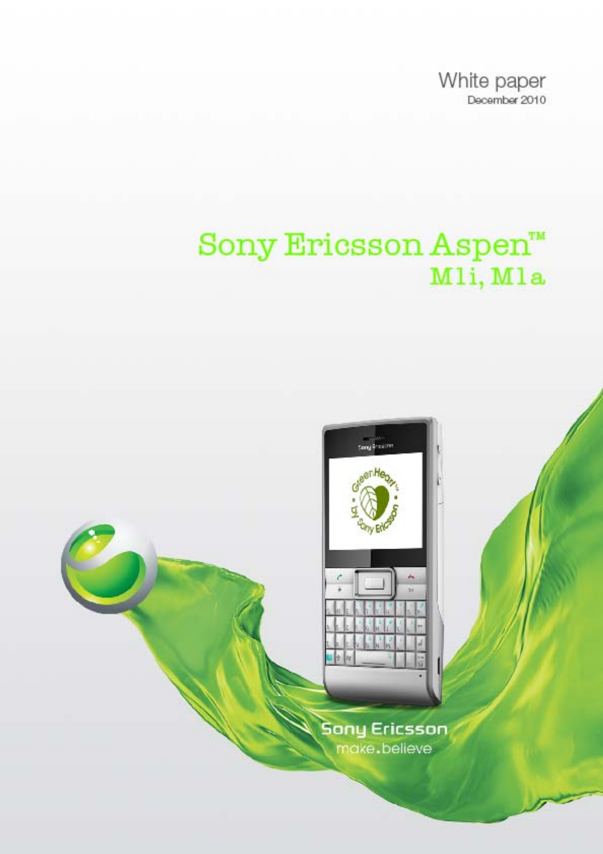 White paper | Sony Ericsson Aspen™