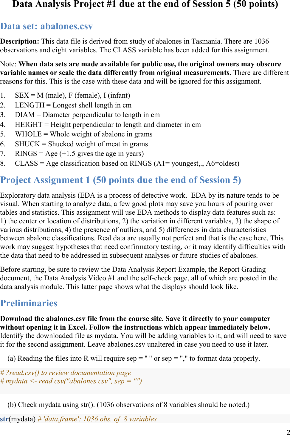 Page 2 of 8 - Assignment1 Instructions