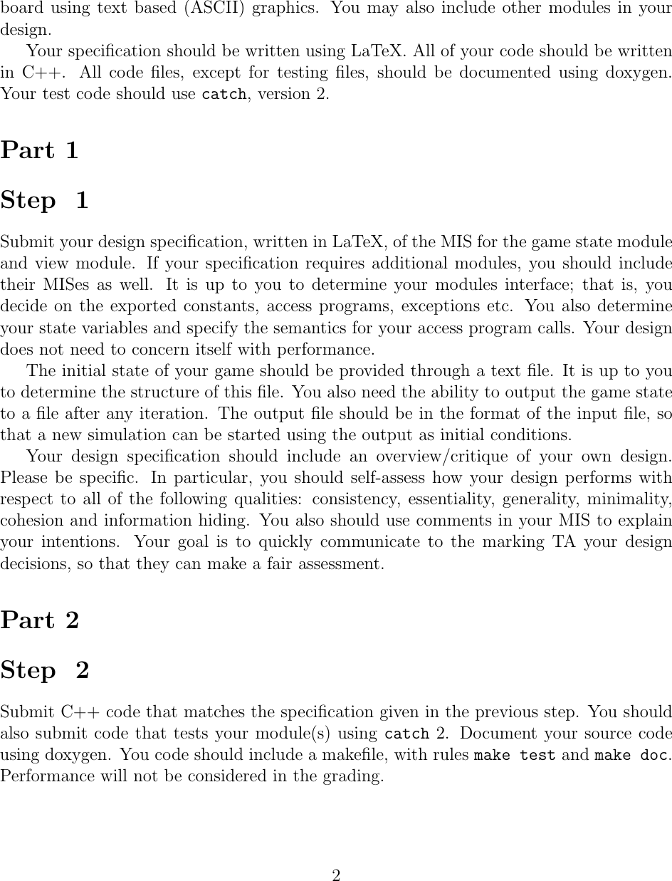 Page 2 of 3 - Assignment Instructions