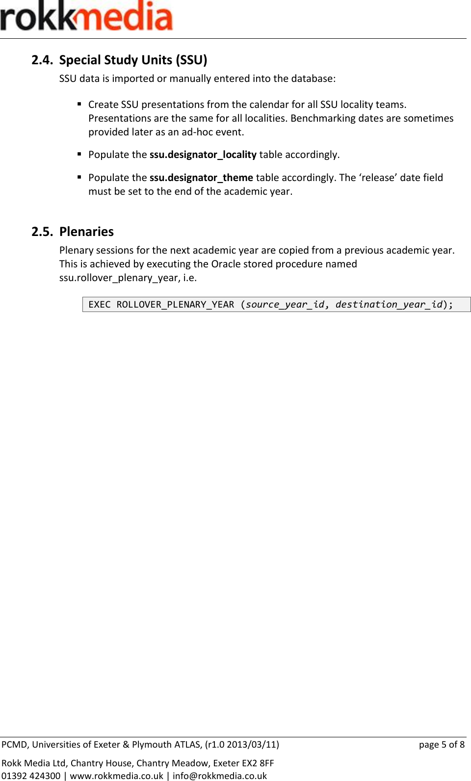 Page 5 of 8 - ATLAS Procedures Guide V1.0