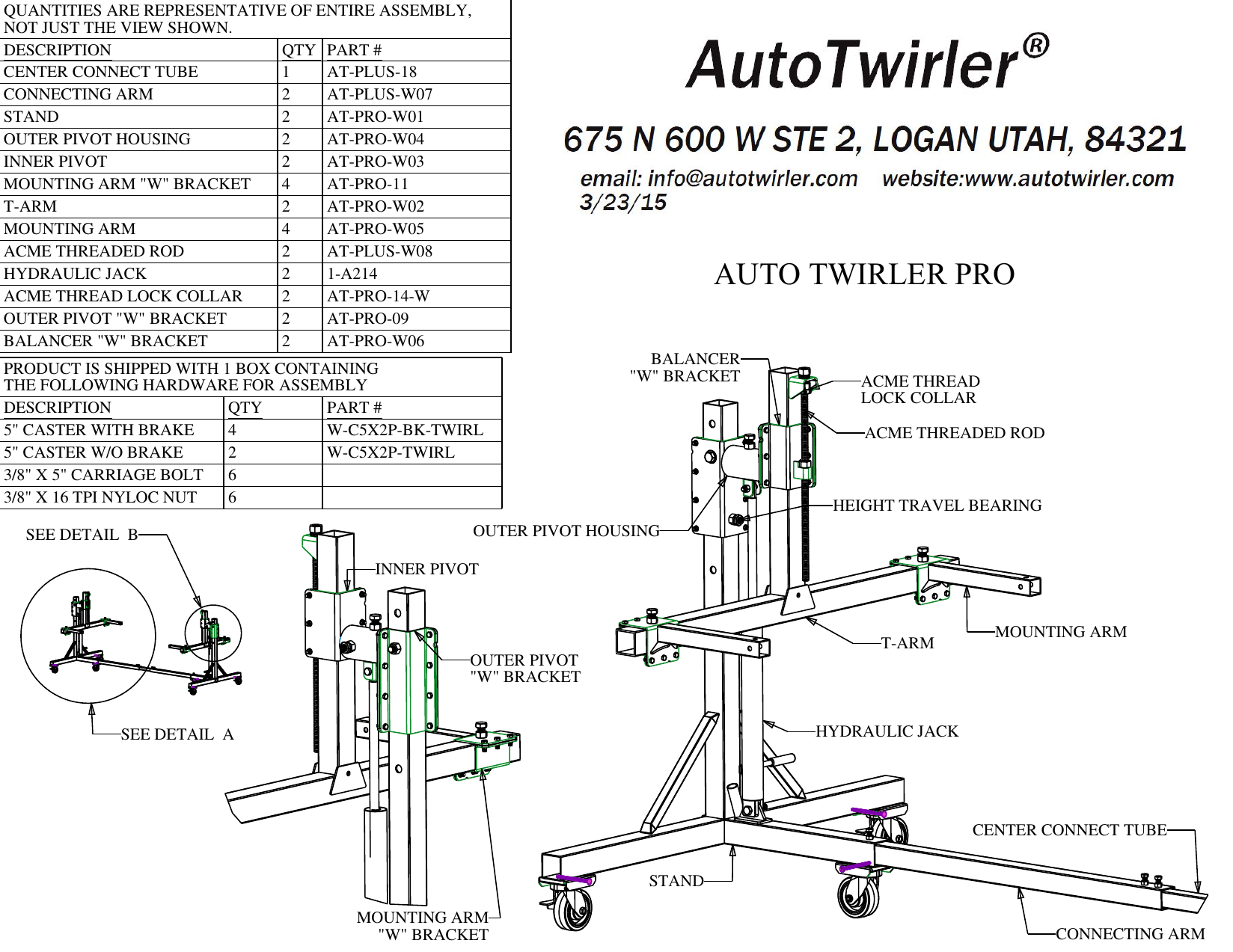 Page 1 of 5 - Auto_Twirler_Pro_Instructions Auto Twirler Pro Instructions