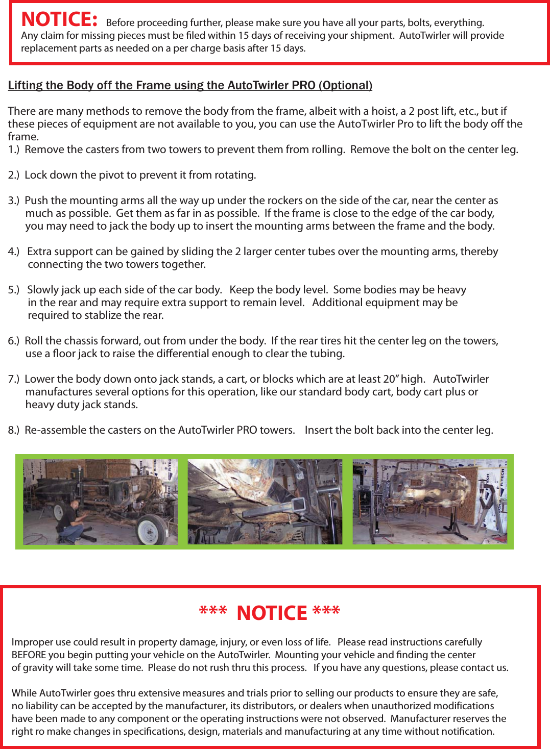 Page 3 of 5 - Auto_Twirler_Pro_Instructions Auto Twirler Pro Instructions