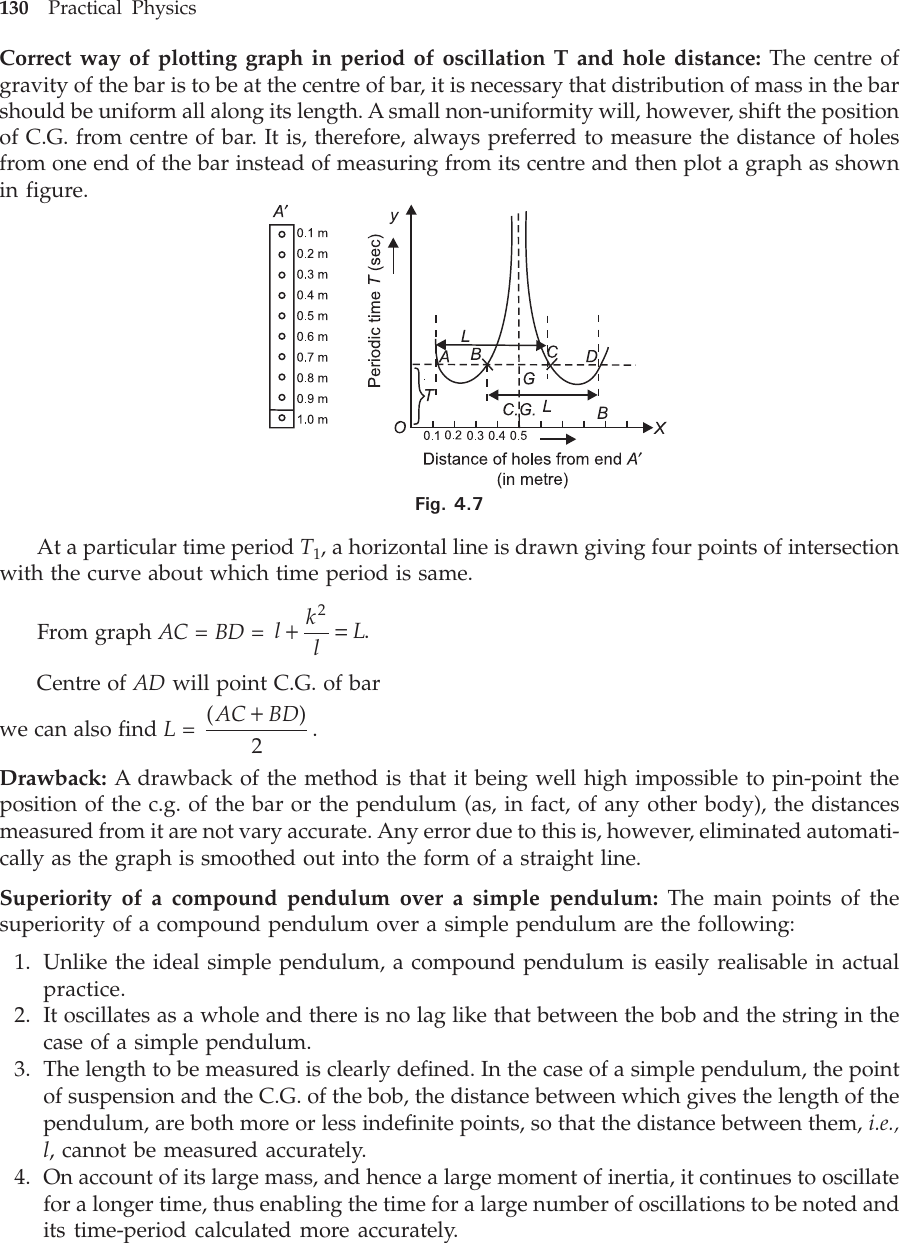 Page 10 of 10 - Practical Physics Experiment Manual B 03 Compound Pendulum