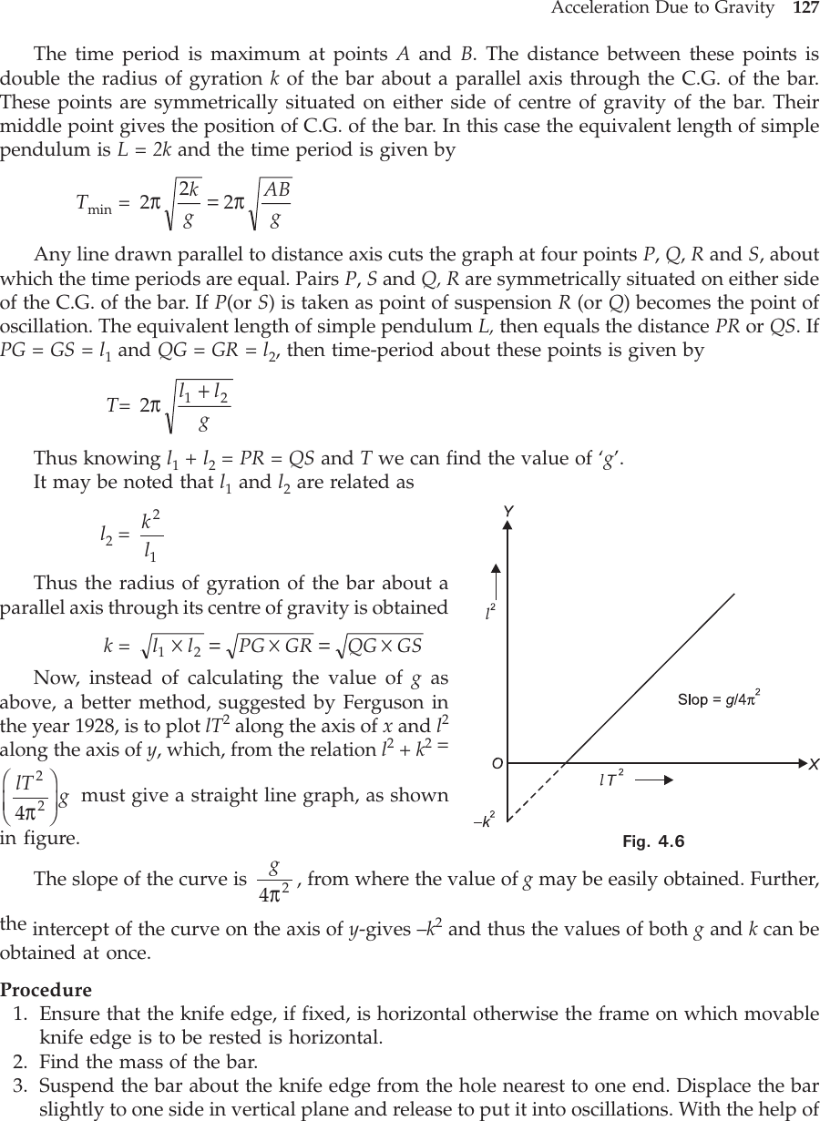 Page 7 of 10 - Practical Physics Experiment Manual B 03 Compound Pendulum