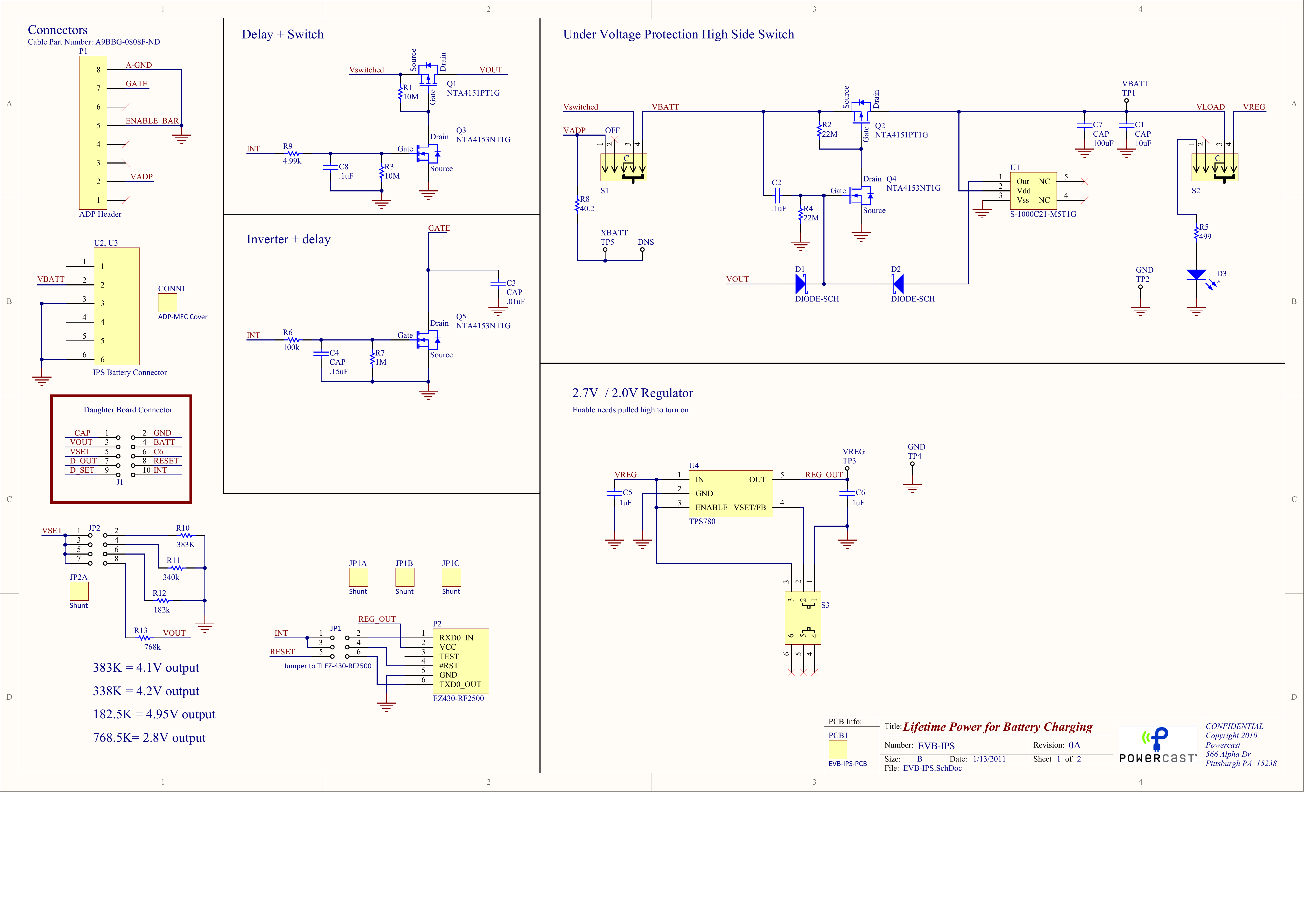 No BAT EVAL 01 Rev0A Schematic