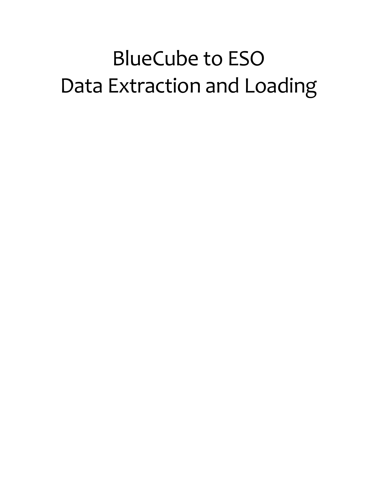 Page 1 of 11 - BC To ESO - Process Overview And Spreadsheet Instructions