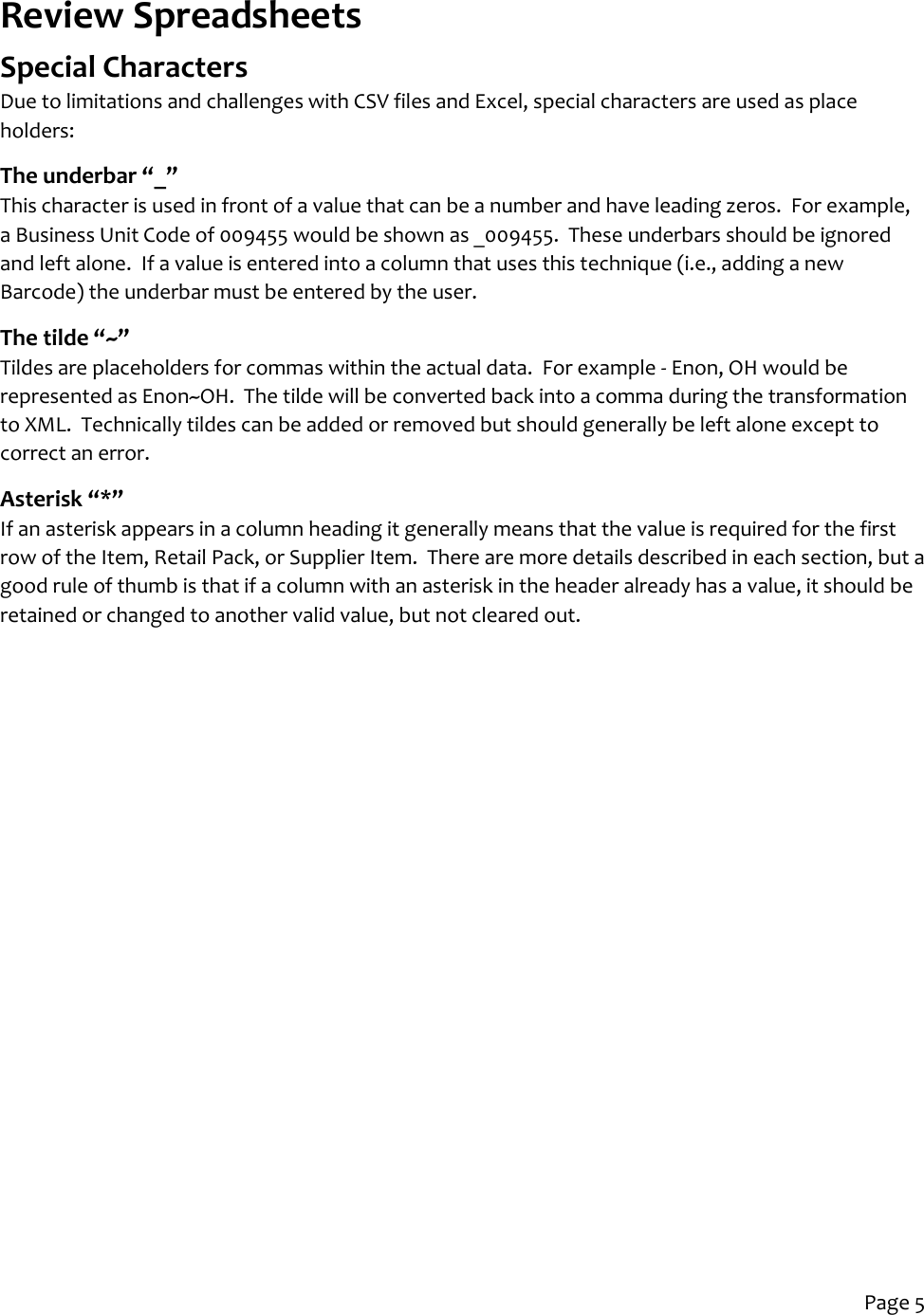 Page 5 of 11 - BC To ESO - Process Overview And Spreadsheet Instructions