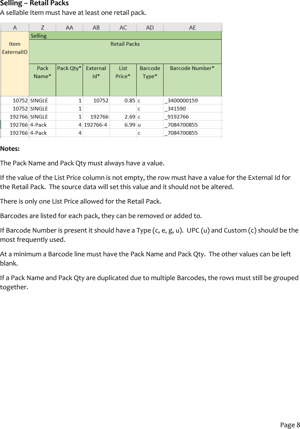 Page 8 of 11 - BC To ESO - Process Overview And Spreadsheet Instructions