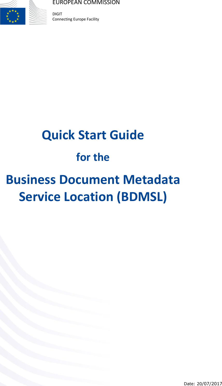 Page 1 of 8 - [ Type] BDMSL Quick Start Guide V1.7