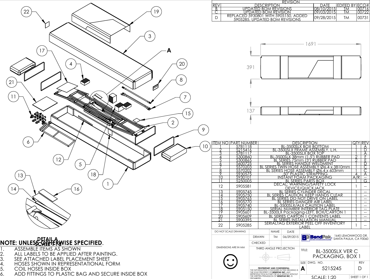 Page 1 of 4 - BL-3500SLX-Quick Jack-Portable-Garage-Lift-Package-Contents