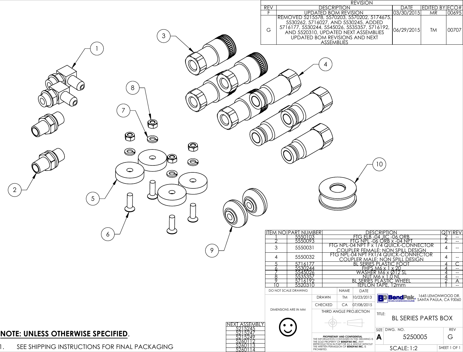 Page 4 of 5 - BL-7000SLX-Quick Jack-Portable-Garage-Lift-Package-Contents